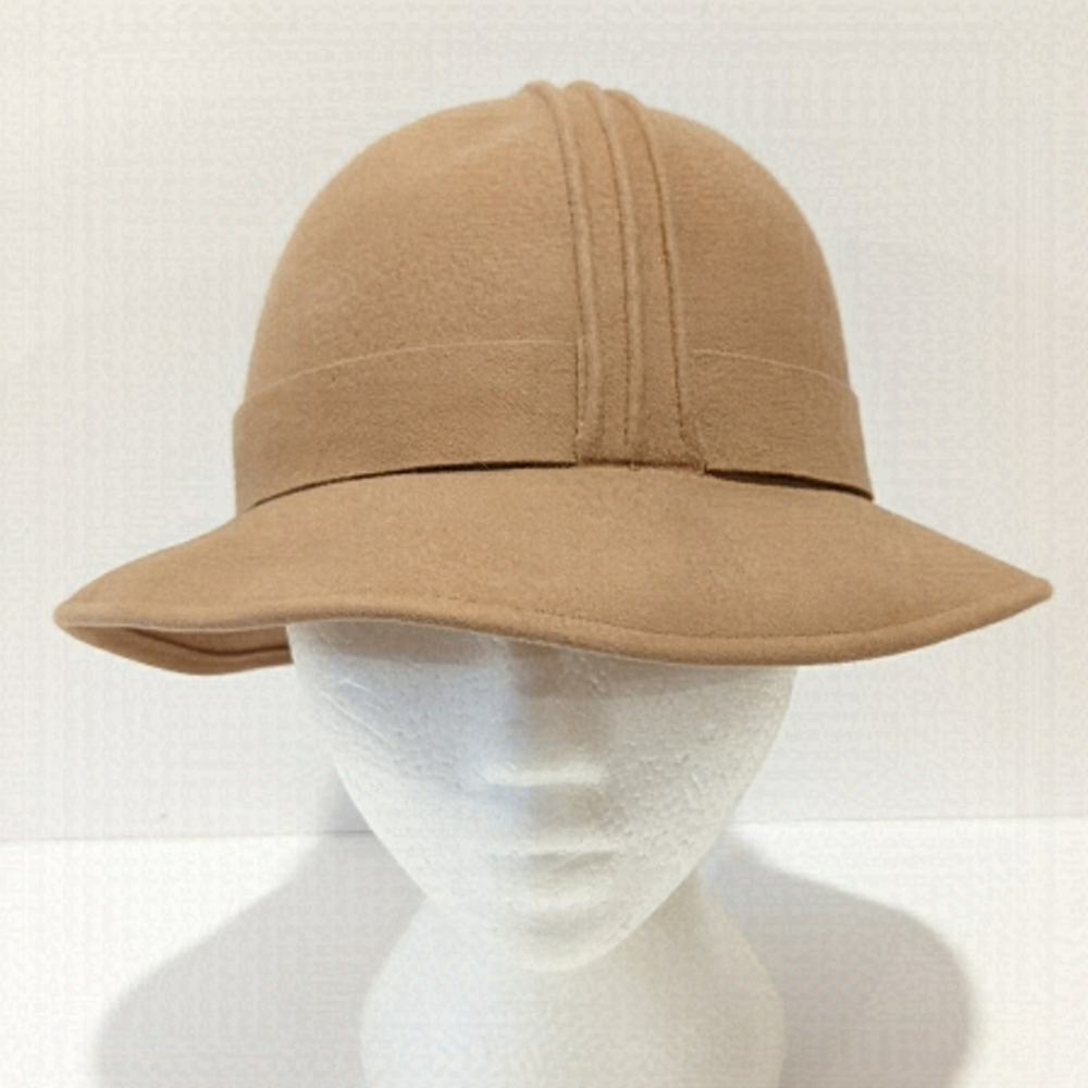 2/$20 Vintage Kates Boutique Tan Felt Hat